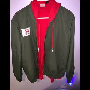Spider man sweater jacket